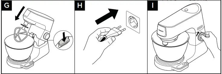 KENWOOD KVC65 Stand Mixer - overview 4