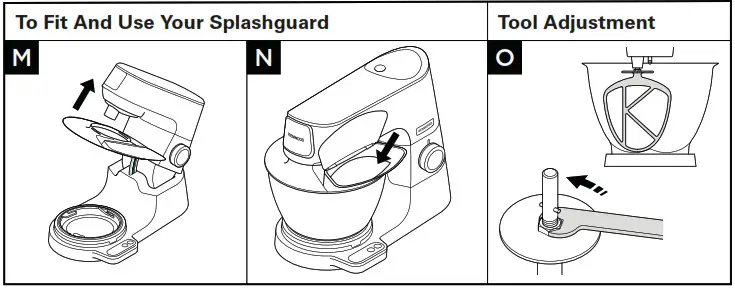 KENWOOD KVC65 Stand Mixer - overview 6