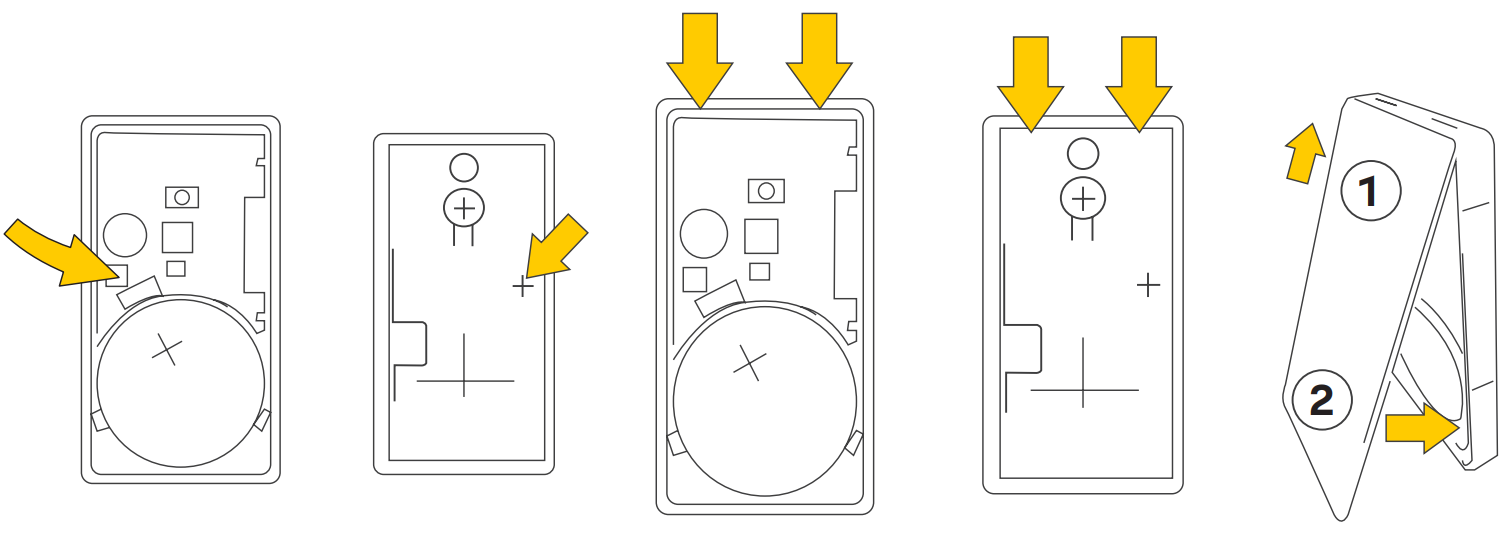 Yale AC MDC Mini Door Window Contact - fig 3