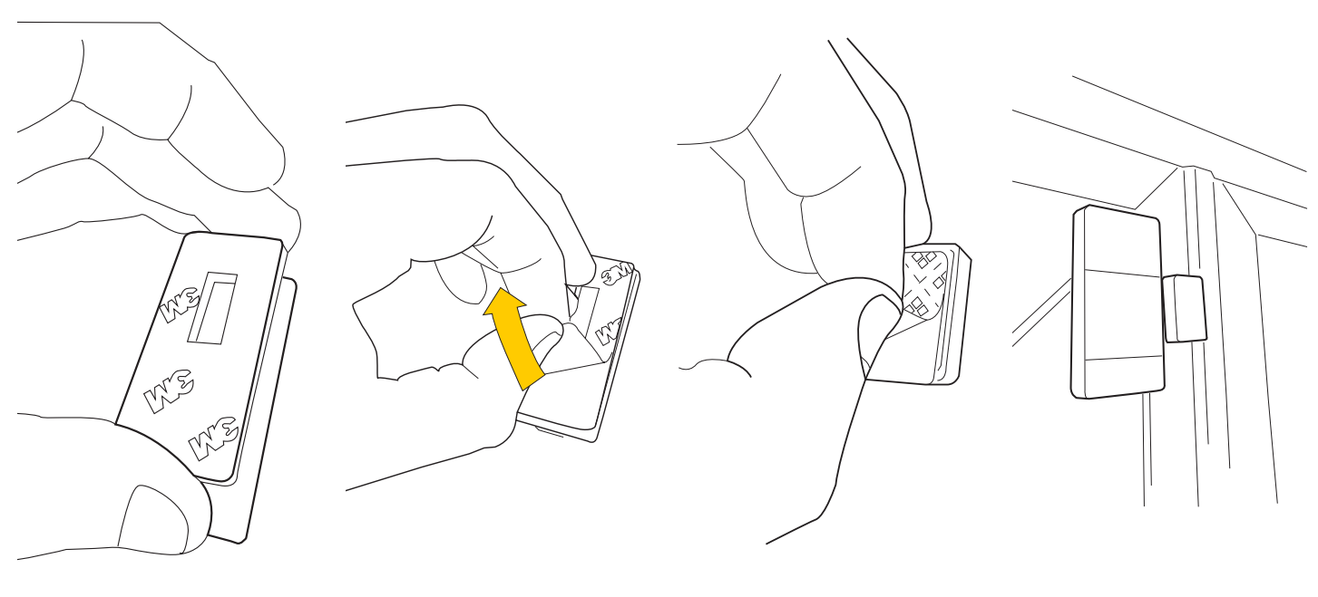 Yale AC MDC Mini Door Window Contact - fig 6