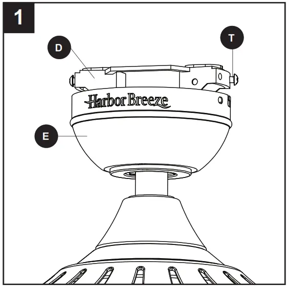 Harbor Breeze 42132 Audiss Ceiling Fan - FINAL