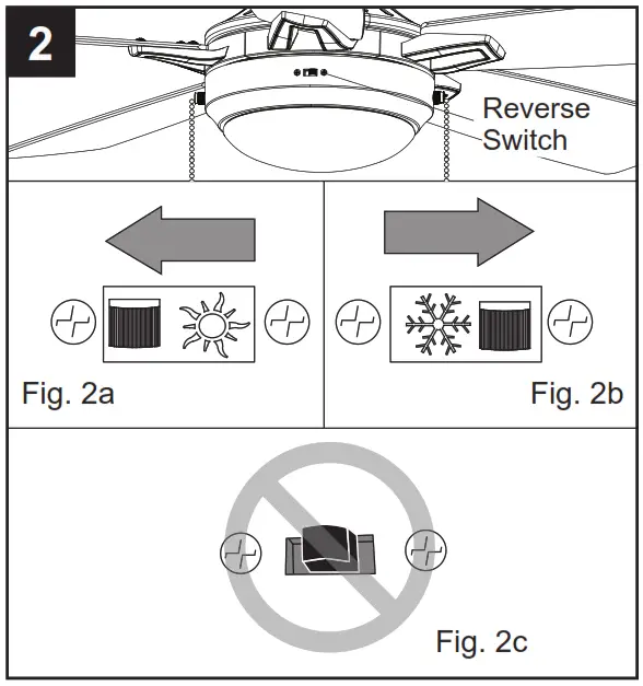 Harbor Breeze 42132 Audiss Ceiling Fan - OPERATING1