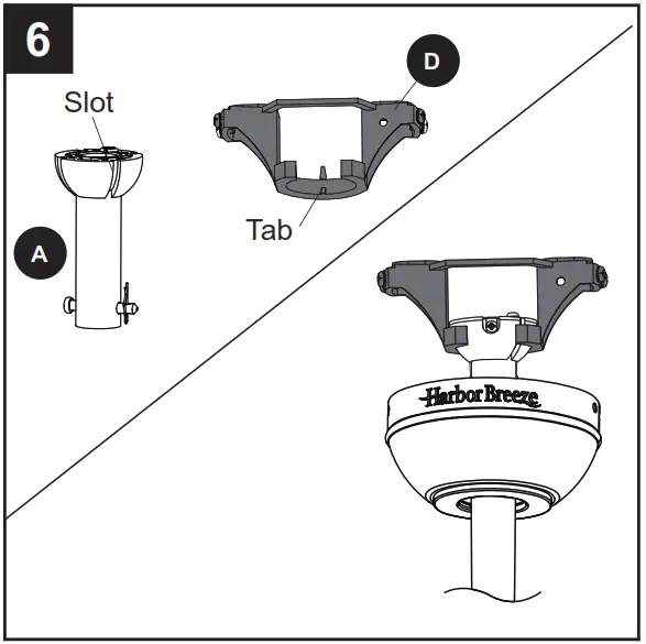 Harbor Breeze 42132 Audiss Ceiling Fan - STANDARD5
