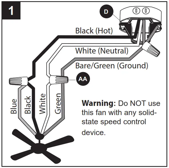 Harbor Breeze 42132 Audiss Ceiling Fan - STANDARD6