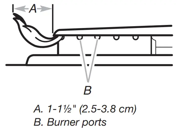 Whirlpool WFG505M0BS Standard Cleaning Gas Range - fig 2