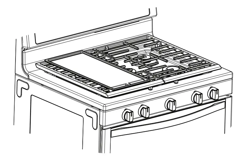 Whirlpool WFG505M0BS Standard Cleaning Gas Range - fig 5