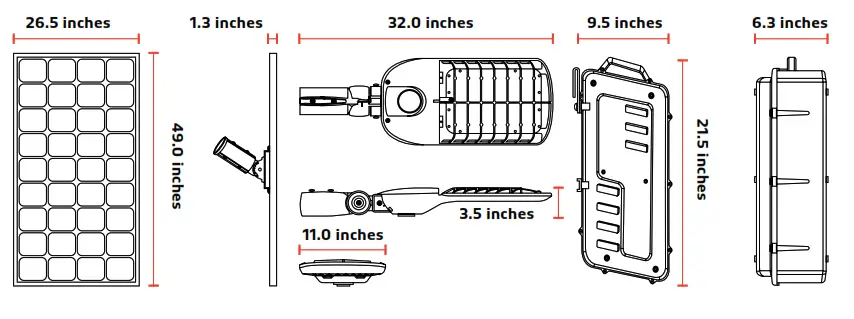 SOLTECH SATELIS PRO Solar Cold Weather Light - fig 3