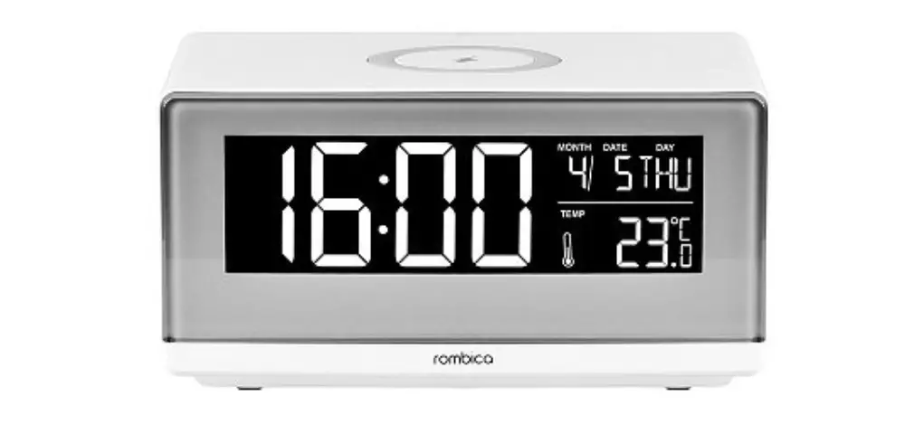 Rombica Timebox 2 Wireless Charger User Manual