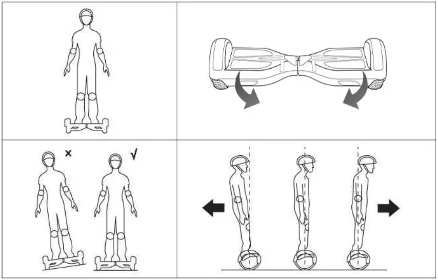 SIMATE 6.5 Inch Hoverboard - Figure 3