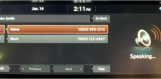 GENESIS G90 - MAKING A CALL 3