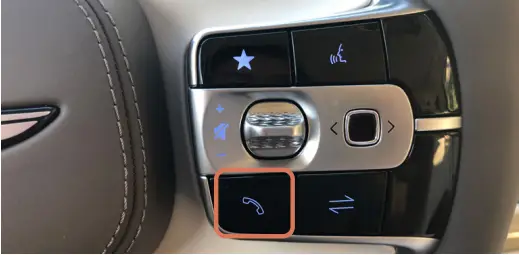 GENESIS G90 - MAKING A CALL 5