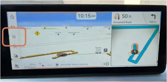 GENESIS G90 - MAP DISPLAYS 2