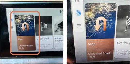 GENESIS G90 - MAP DISPLAYS 5