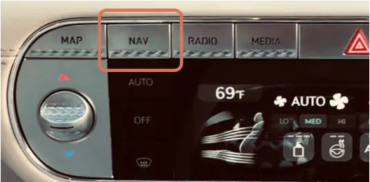 GENESIS G90 - NAVIGATION 6