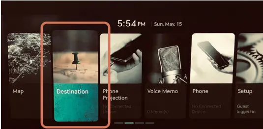 GENESIS G90 - NAVIGATION 7