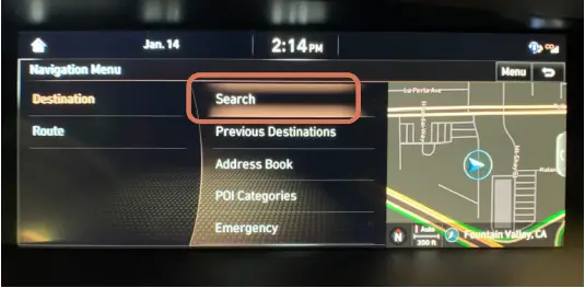 GENESIS G90 - NAVIGATION 8