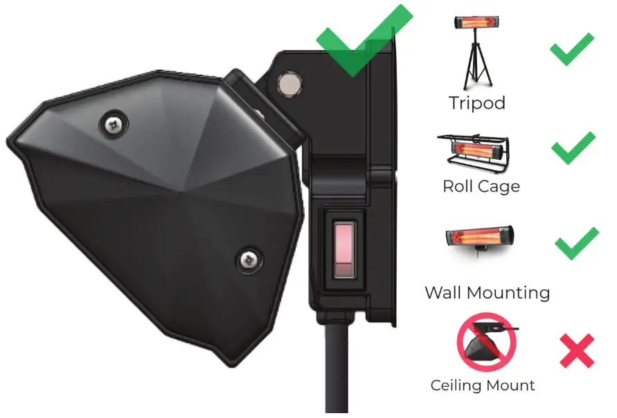 HEAT STORM HS-1500-TTM Tradesman Infrared Heater - 10