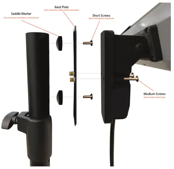 HEAT STORM HS-1500-TTM Tradesman Infrared Heater - 5