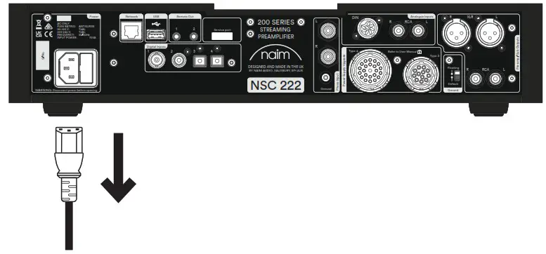 naim NPX 300 Power Supply - 300 Series Power Supply NPX 300 Set Up 2