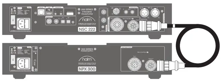 naim NPX 300 Power Supply - 300 Series Power Supply NPX 300 Set Up 5