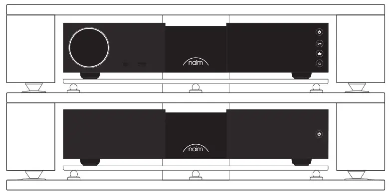 naim NPX 300 Power Supply - 300 Series Power Supply NPX 300 Set Up