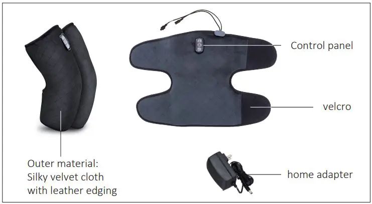 COMFIER-CF-5701SM-Heated-Knee-Brace-with-Massage-FIG 1