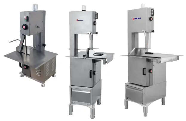 OMCAN BS-CN-1651-T 65 Inch Tabletop Stainless Steel Meat Band Saw