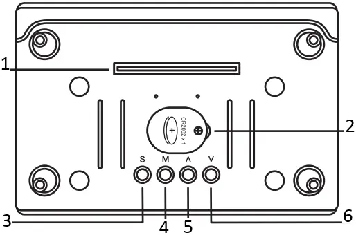 Hearth Hand 2022-12-9 Alarm Clock with Wireless Charger 2
