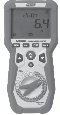 MAJOR-TECH-MT933-Cable-Length-Tester-product