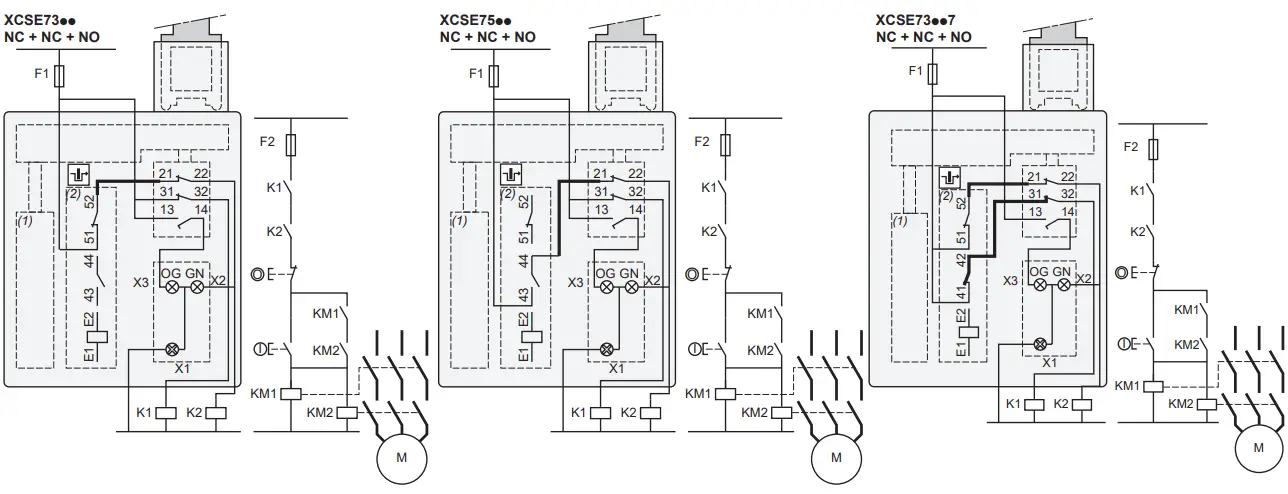 Telemecanique-Sensors-XCSE5513-Solenoid-Locking-Interlock-Switch-FIG-11