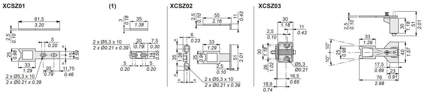 Telemecanique-Sensors-XCSE5513-Solenoid-Locking-Interlock-Switch-FIG-4