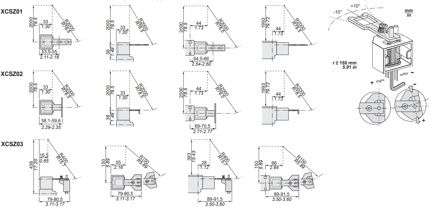 Telemecanique-Sensors-XCSE5513-Solenoid-Locking-Interlock-Switch-FIG-5