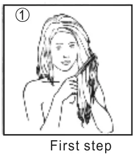 Wemart A L-1298 Electric Hair Straightener Comb - fig 2