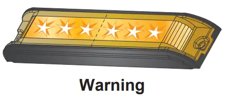 cell2 ID6 Surface Mount - Warning