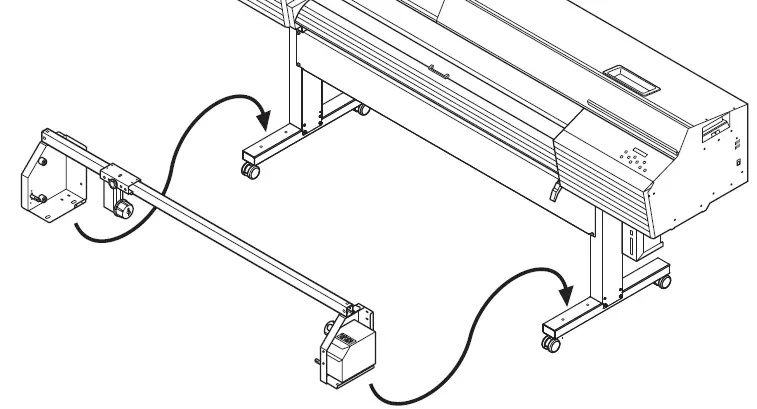 Roland TUC-4 Automatic Take Up Roller DG Printer 16