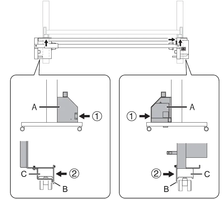 Roland TUC-4 Automatic Take Up Roller DG Printer 23