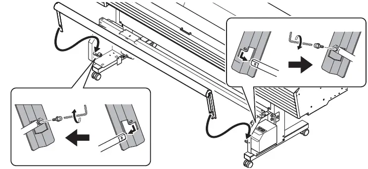 Roland TUC-4 Automatic Take Up Roller DG Printer 30