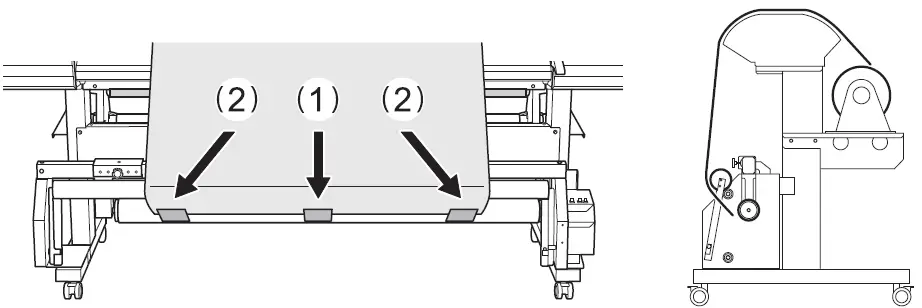 Roland TUC-4 Automatic Take Up Roller DG Printer 44