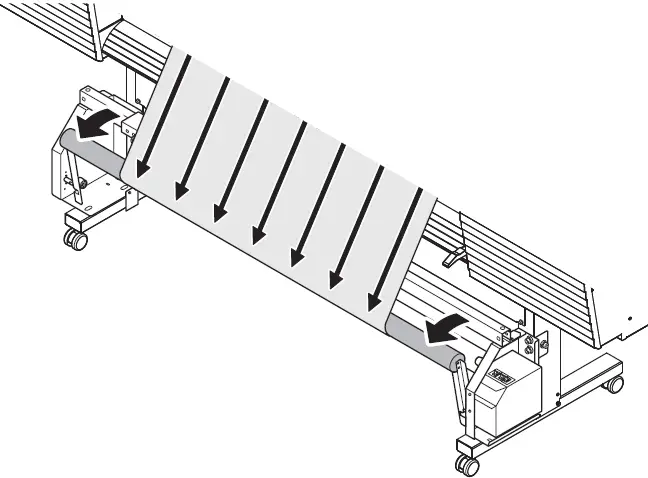 Roland TUC-4 Automatic Take Up Roller DG Printer 46