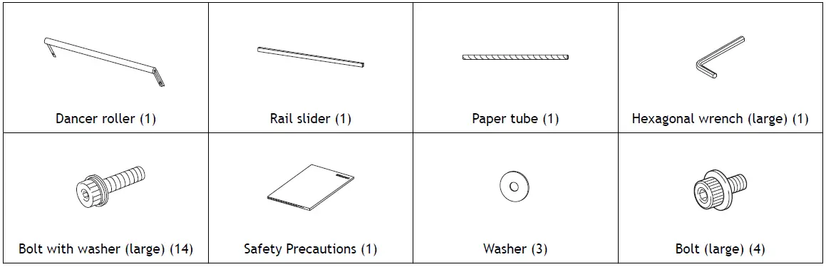 Roland TUC-4 Automatic Take Up Roller DG Printer 8
