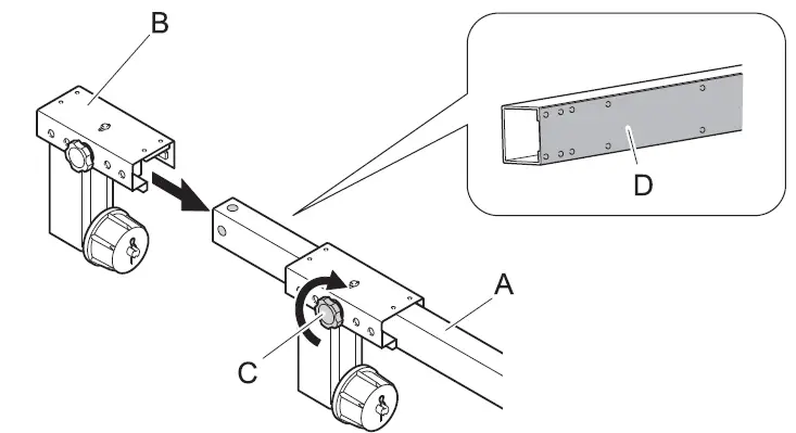 Roland TUC-4 Automatic Take Up Roller DG Printer 9