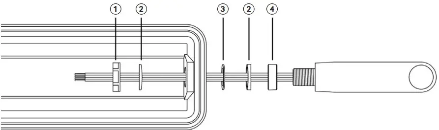 IP luminaire fitting