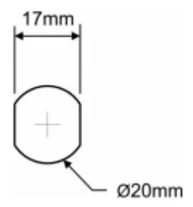 Mounting without key