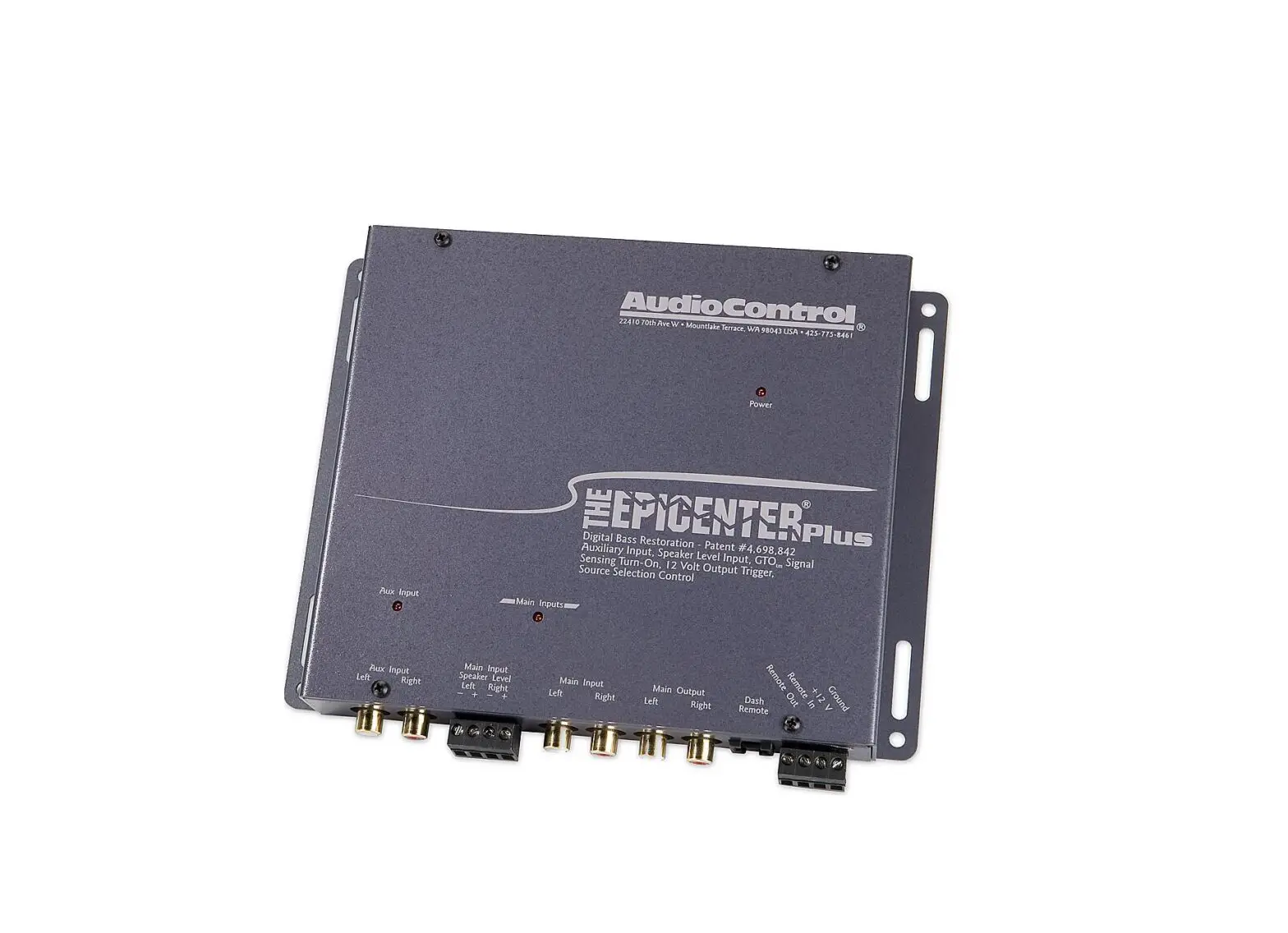Audiocontrol 4,698,842 Epicenter Plus Bass Processor Owner's Manual