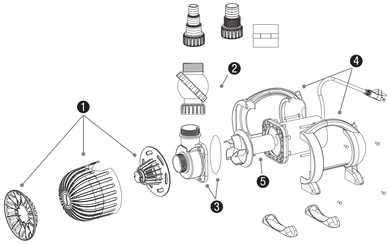 Aquascape 91017 Aquasurge Pond Pump - Replacement Parts