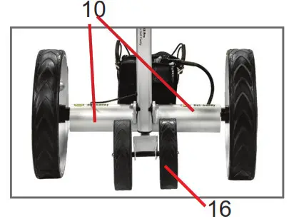 BATCADDY X8 Pro Electric Golf Caddy-PARTS GLOSSARY 2