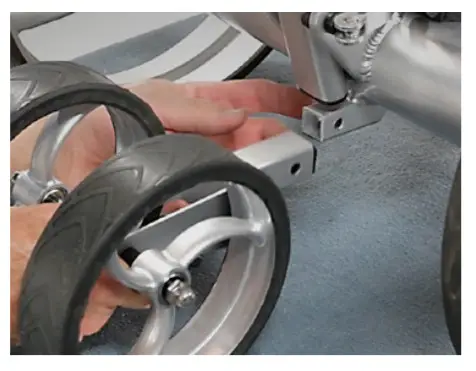 BATCADDY X8 Pro Electric Golf Caddy-motor housing a