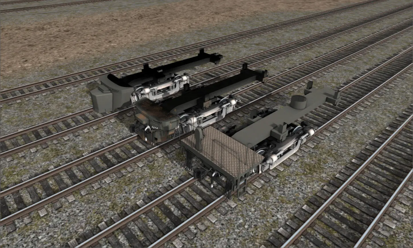 DTM GE GTELs for Train Simulator 202-truck