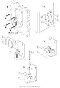 ecler ARQIS Series Cabinet Loudspeaker --CabiINSTALLATION DIAGRAMS