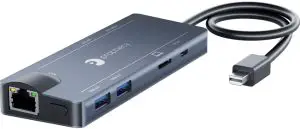 gofanco PRO-mDPUSBDock 4K Video Docking with USB 3.0 Hub and Ethernet